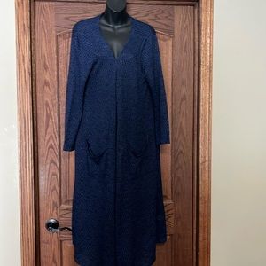 Navy cardigan